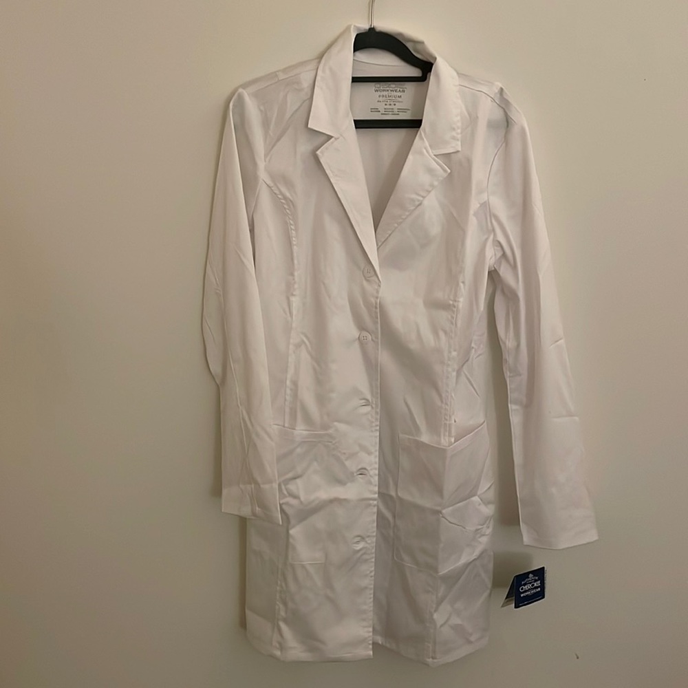 White lab coat